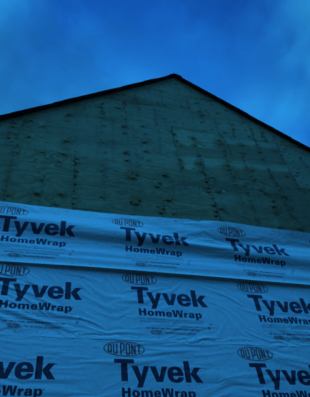 Siding Tyvek Home Wrap